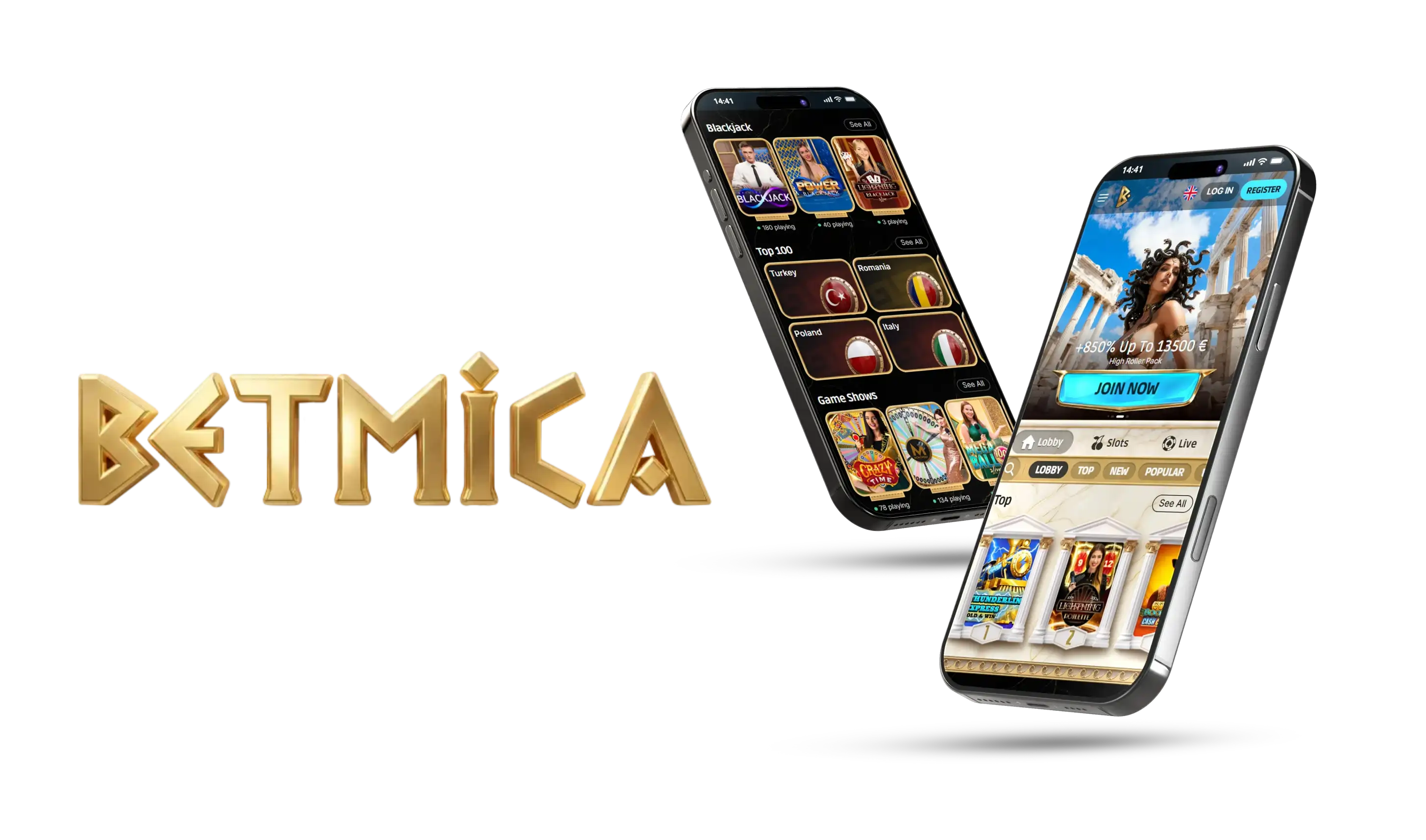 Betmica Casino App Screenshot